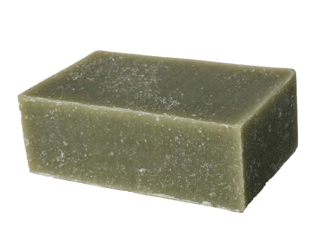 LIVING LIBATIONS - Organic Clarifying Green Clay Soap Bar | Natural, Wildcrafted, Vegan Clean Beauty (4.23 oz | 120 g)